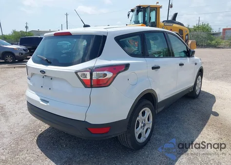 2017 Ford Escape S from USA, damaged, VIN 1FMCU0F76HUA61147